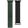 Beline pasek Apple Watch Magnetic Pro42/44/45/49mm czarno/zielony  black/green box